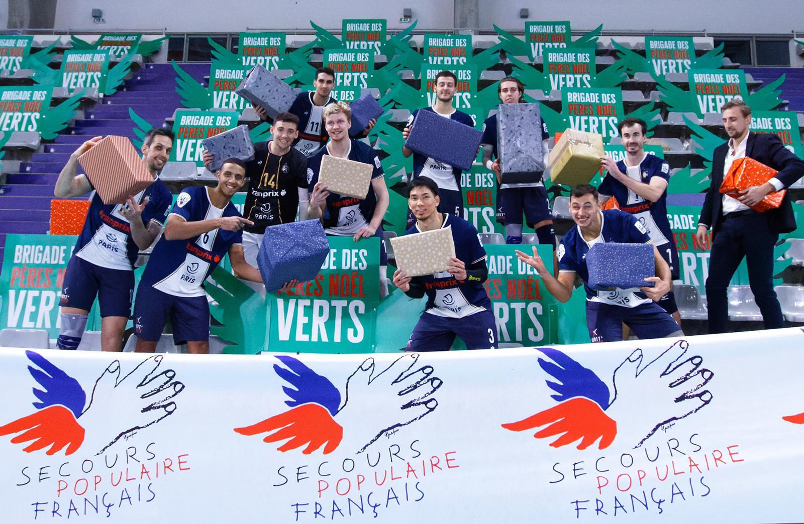 joueurs Paris Volley