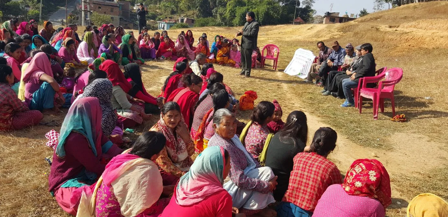 Agriculteurs népalais