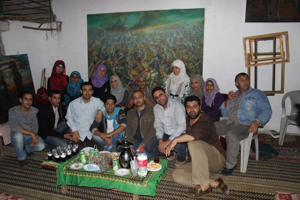 Création d’un atelier pour les artistes contemporains  Création d’un atelier pour les artistes contemporains Palestine