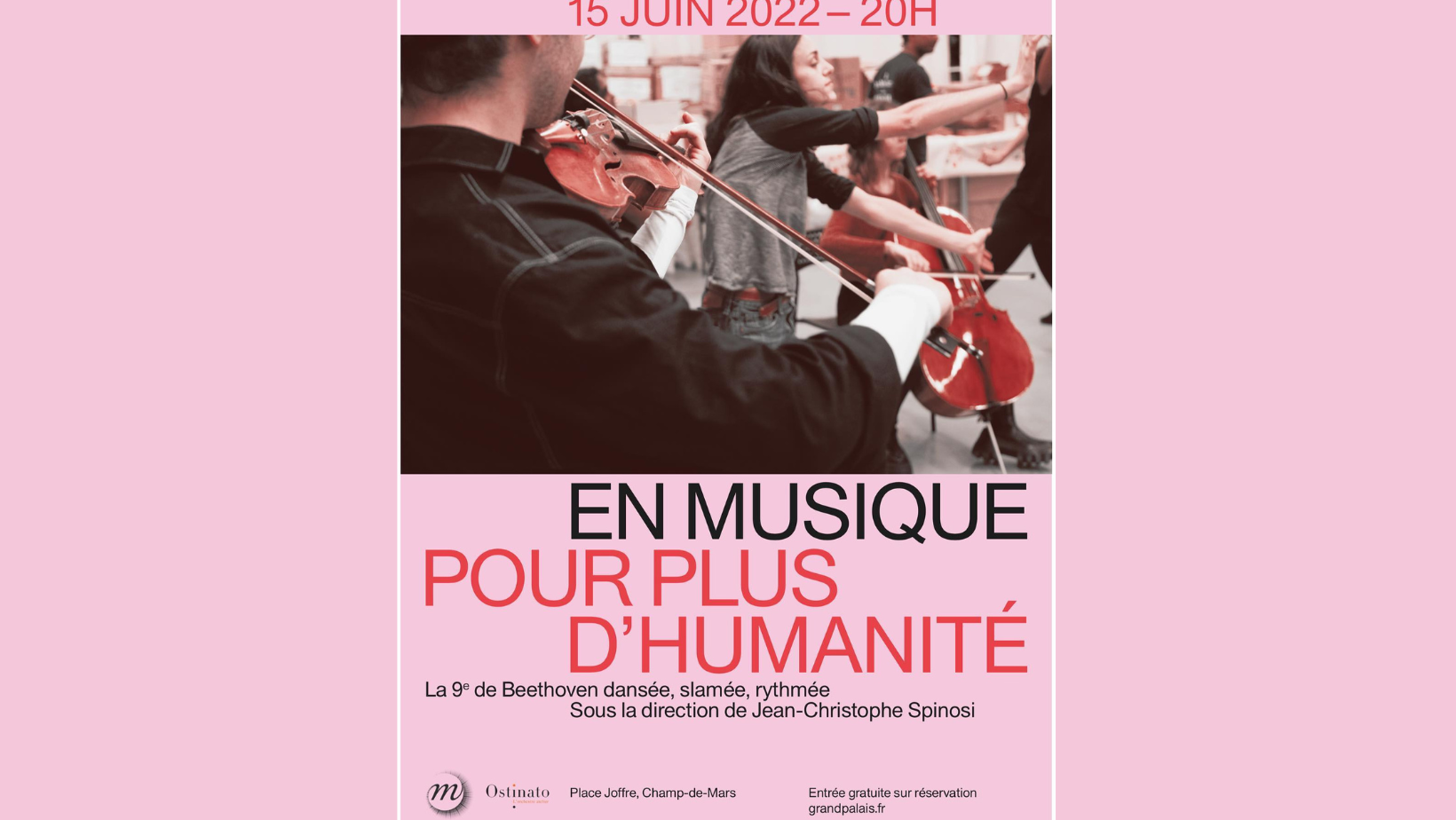 Concert L'Orchestre Ostinato et le Secours Pop Paris