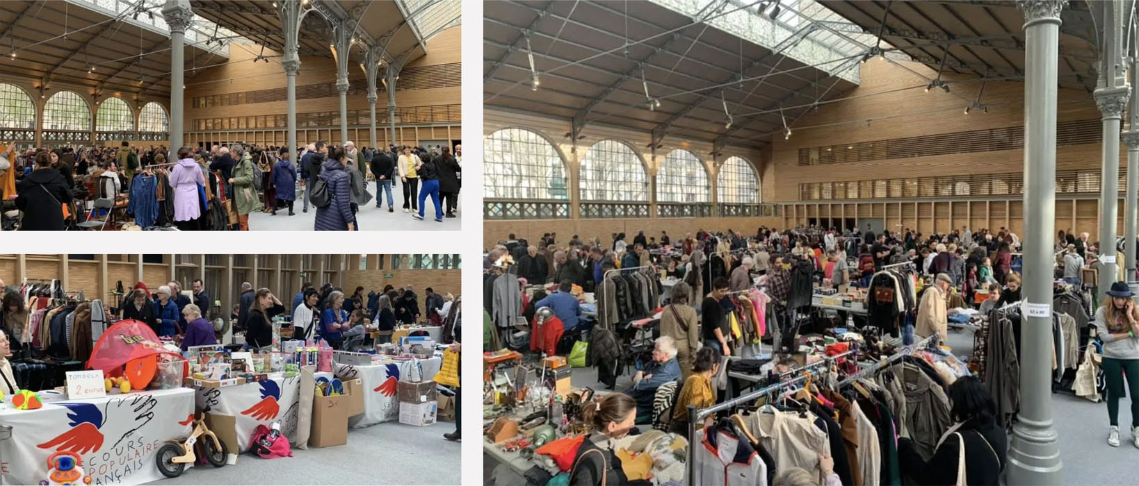 vide greniers Carreau du Temple vide greniers Carreau du Temple
