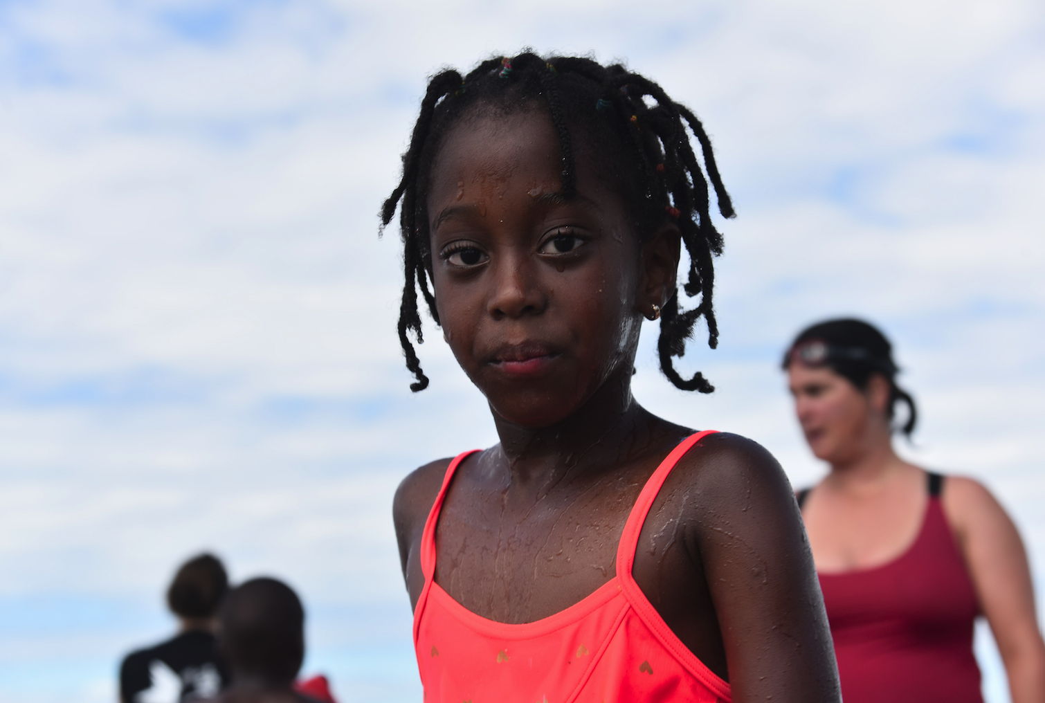 Vacances à la mer des enfants du Secours populaire de Paris