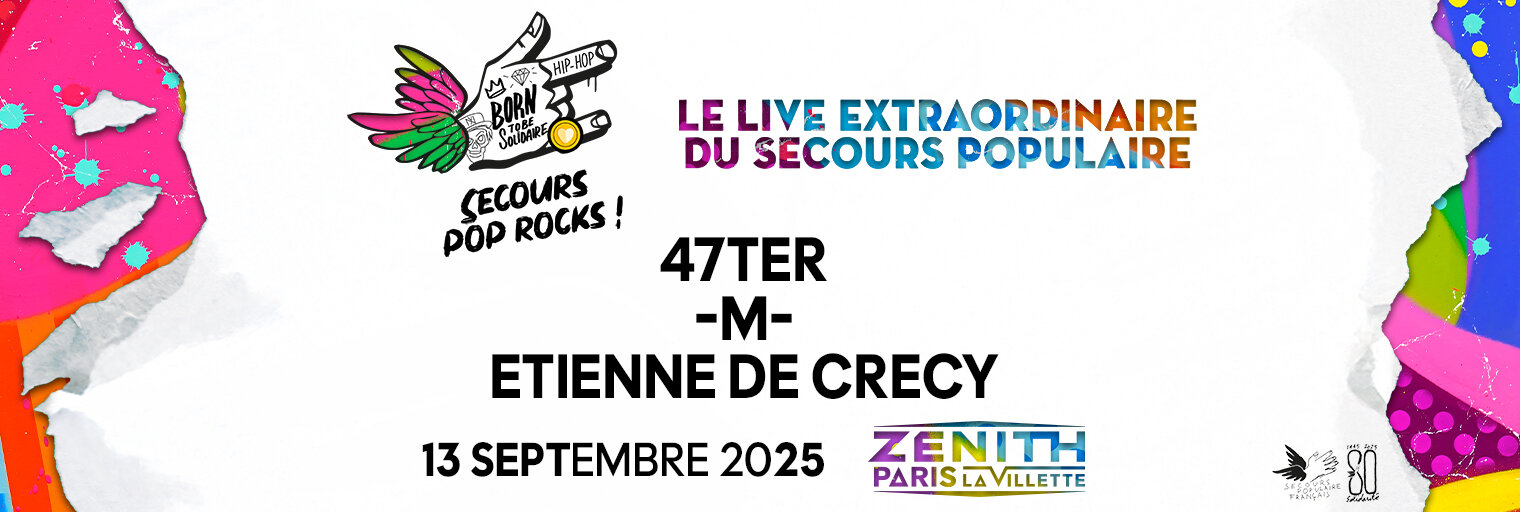 Le live extraordinaire du Secours populaire