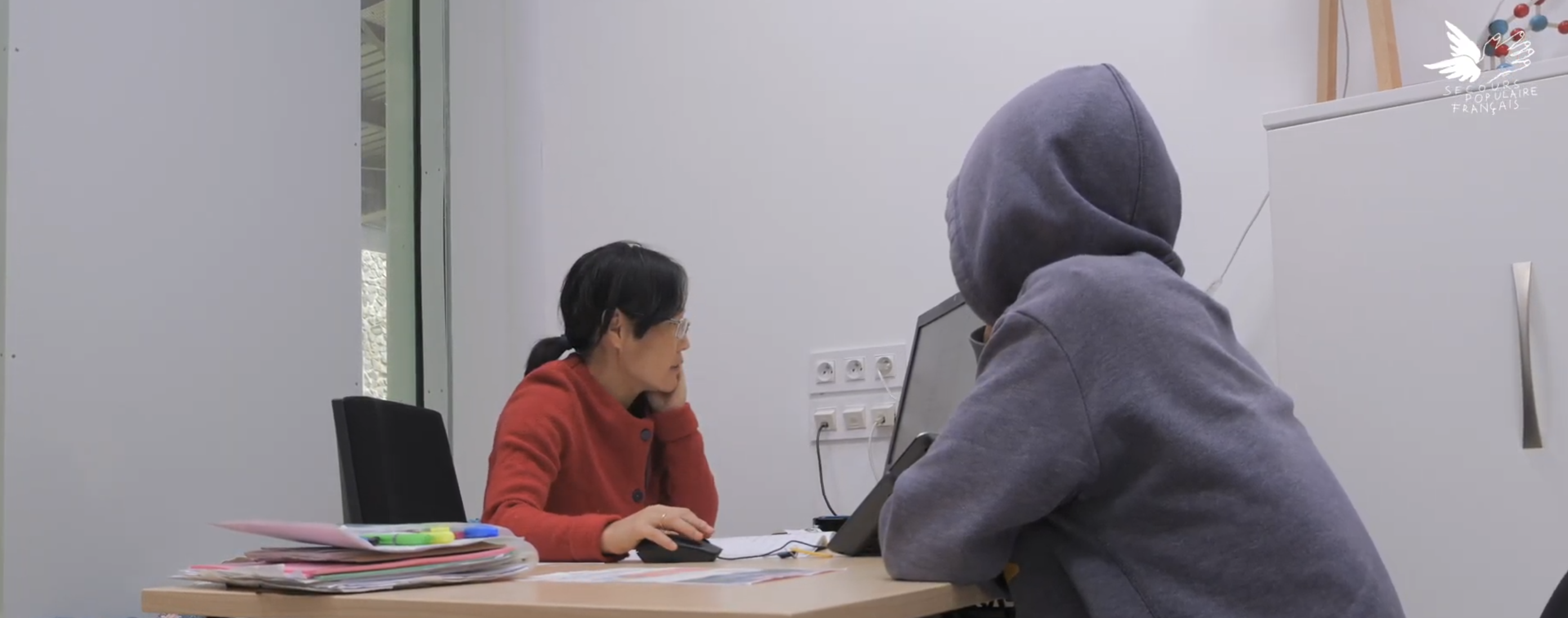 Rendez-vous à Jussieur lors d'une permanence étudiante