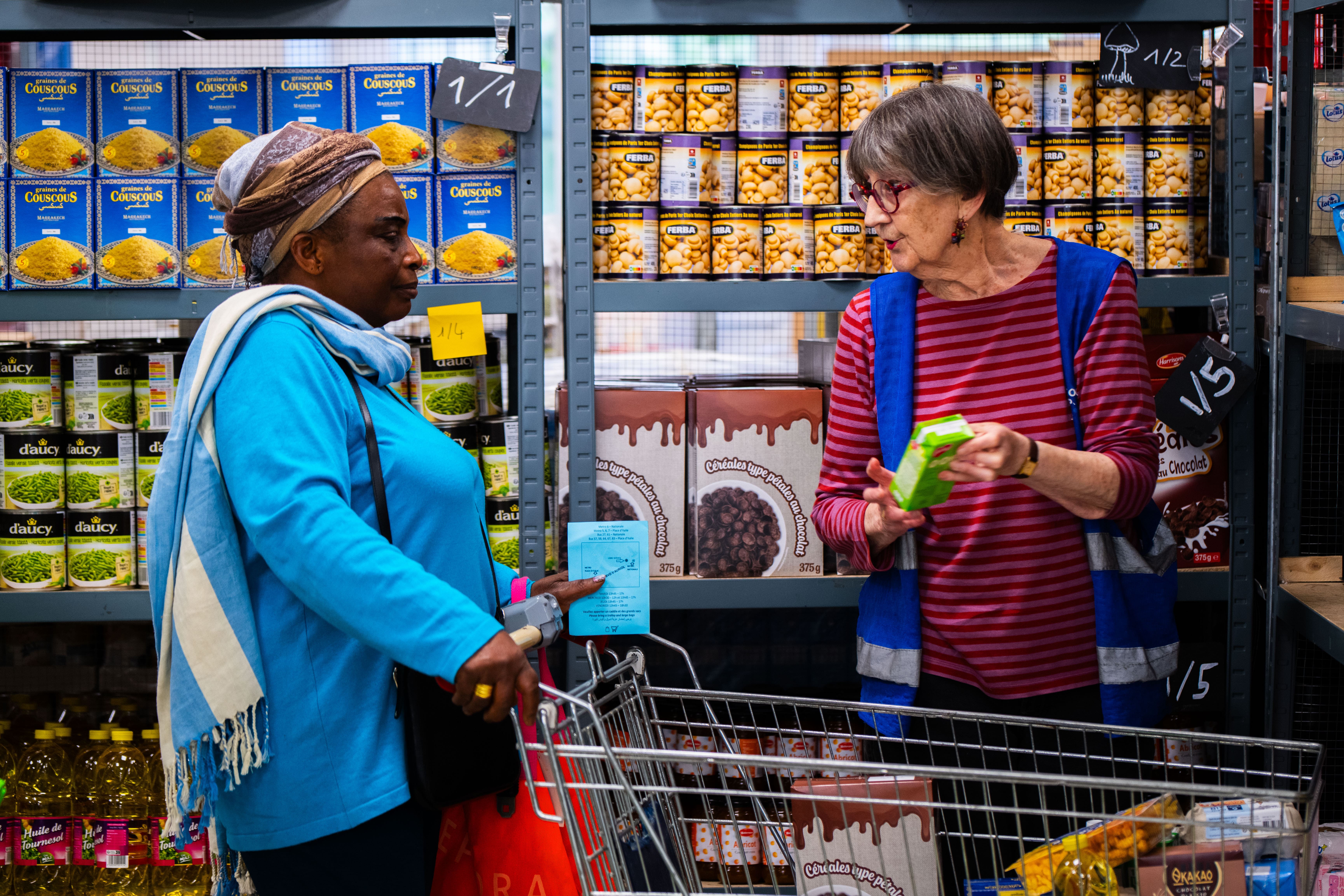 Lutter contre la précarité alimentaire à Paris