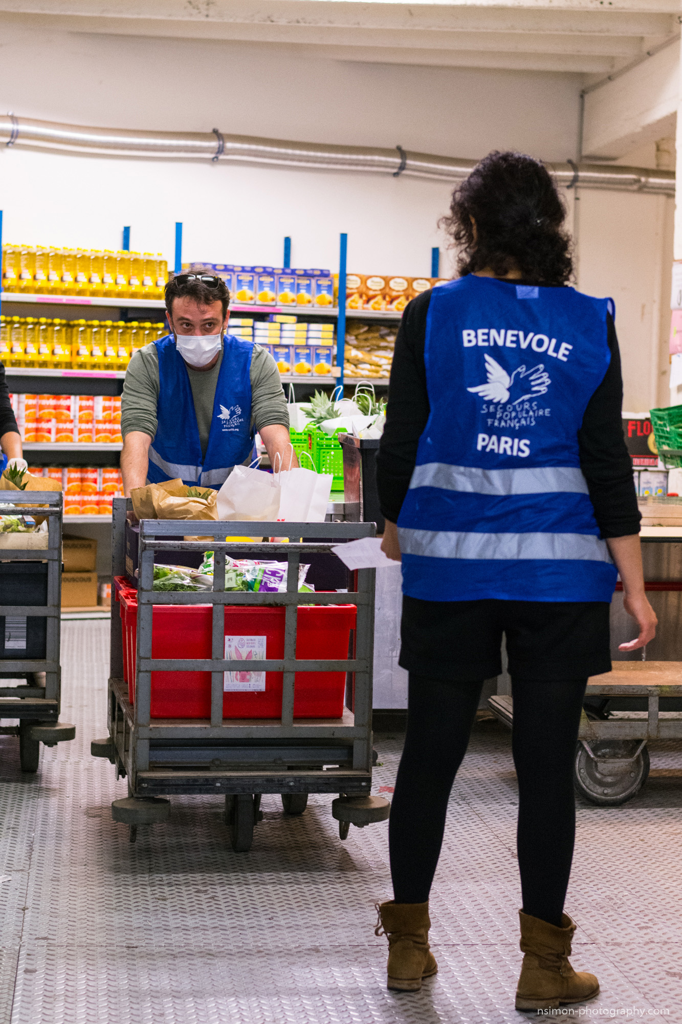 Réorganisation du Libre Service de Montcalm (18e arr.)