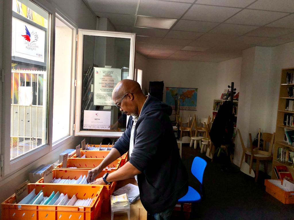 Service domiciliation du Secours Pop Paris