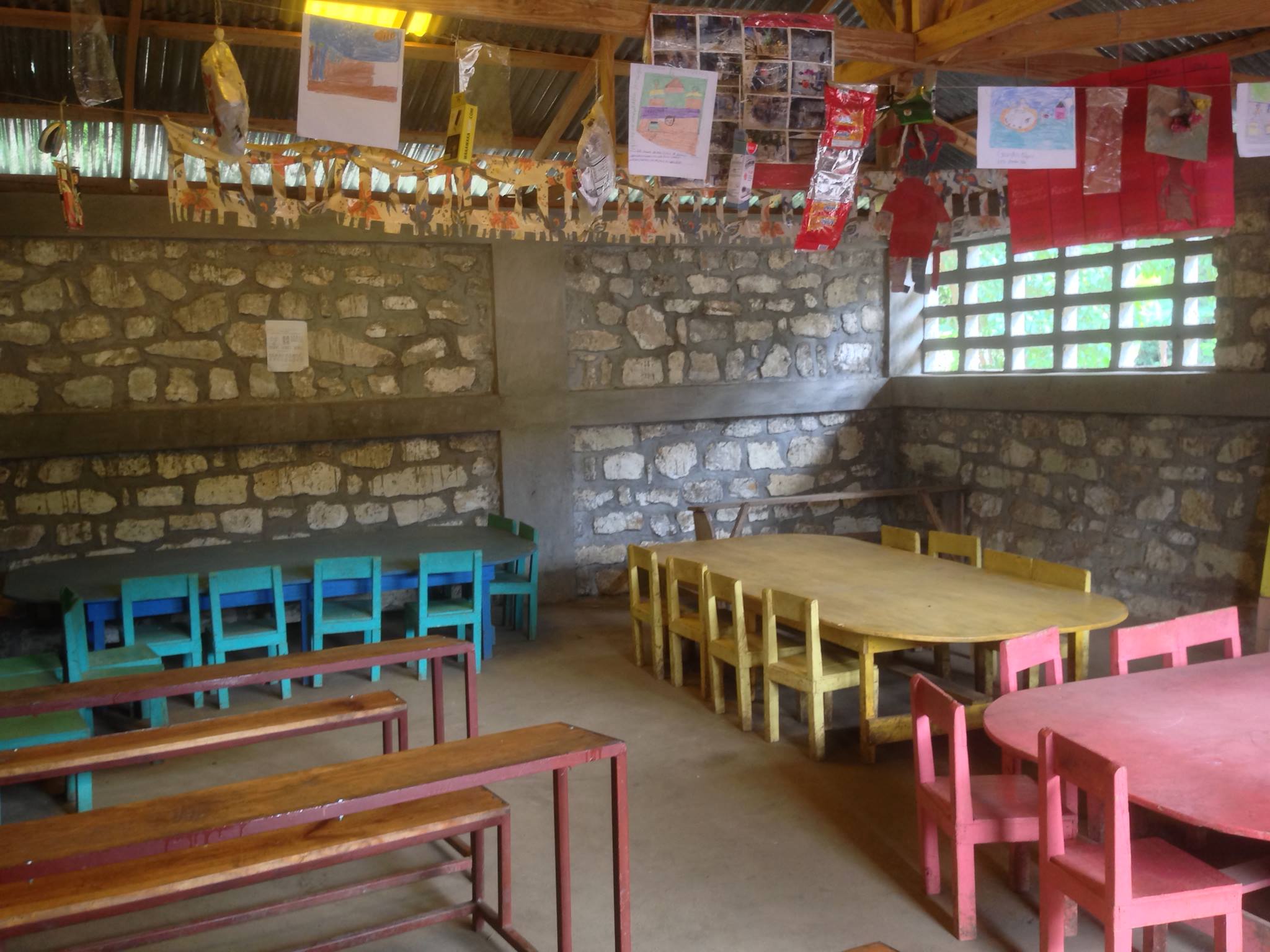 L'intérieur de l'école des Palmes rénové