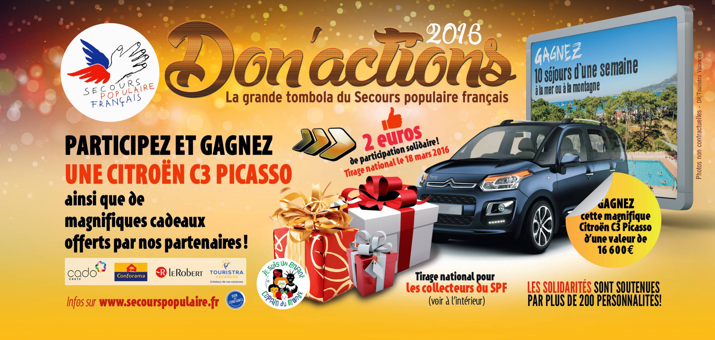 De nombreux lots à gagner ! De nombreux lots à gagner !