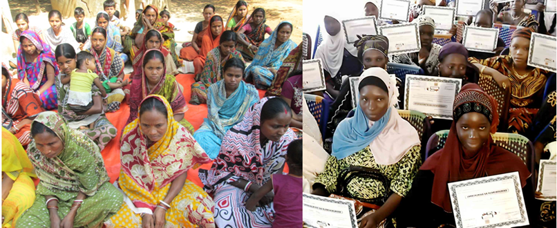 Femmes bénéficiaires des projets du spf75 Femmes bénéficiaires des projets du spf75