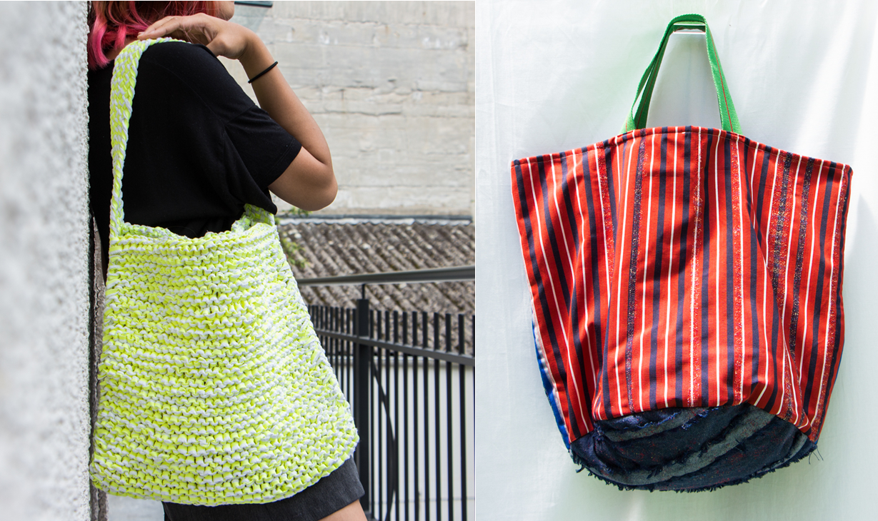 Un sac porté par une mannequin Un sac porté par une mannequin