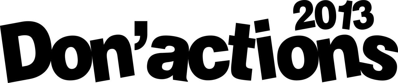 logo du Don'actions 2013 du Secours populaire