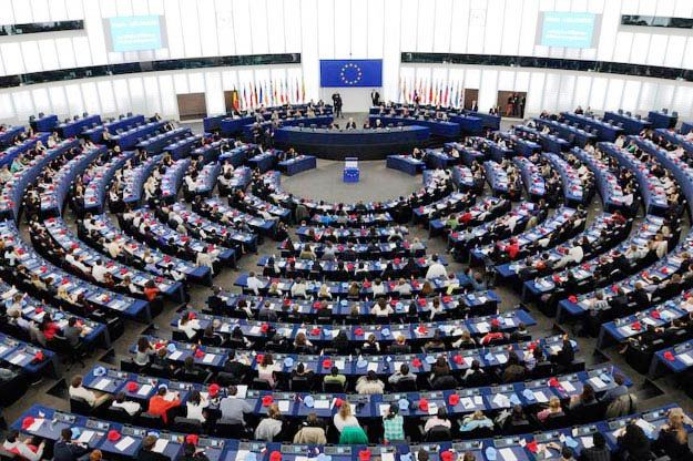 Le parlement européen.