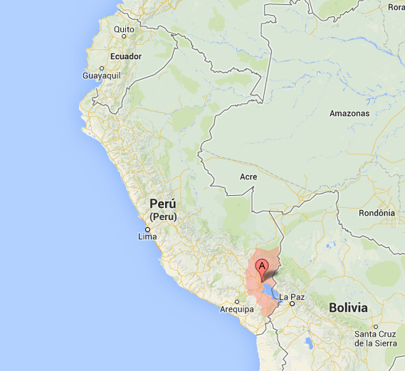 La région de Puno a été touchée par des intempéries.