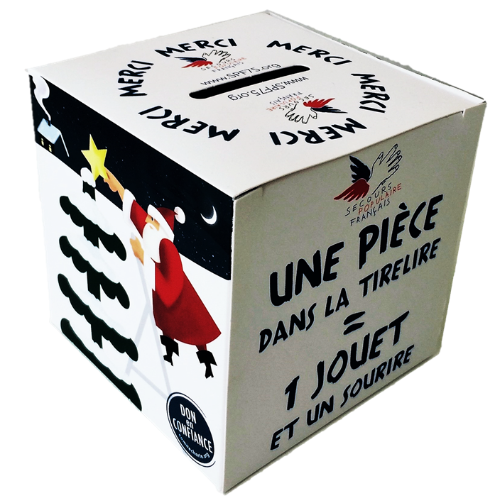 Tirelire Père Noël Vert