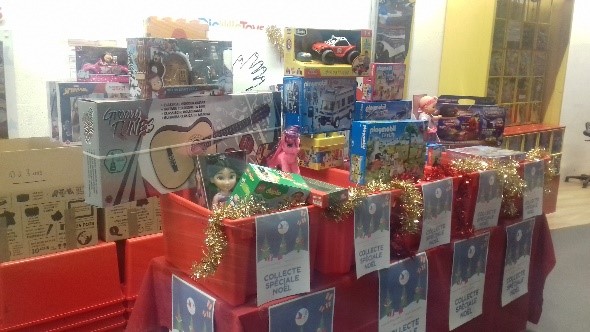 collecte de cadeaux