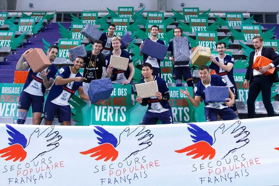joueurs Paris Volley