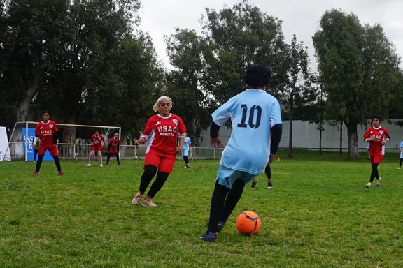 match de football féminin