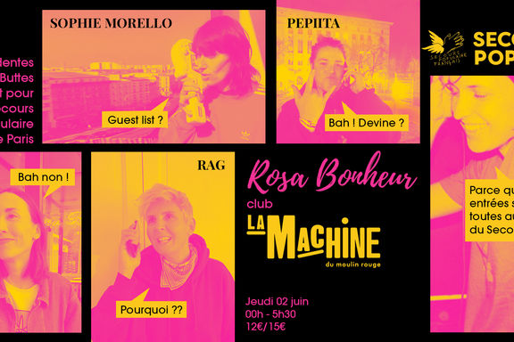 Soirée La Machine du Rosa Bonheur