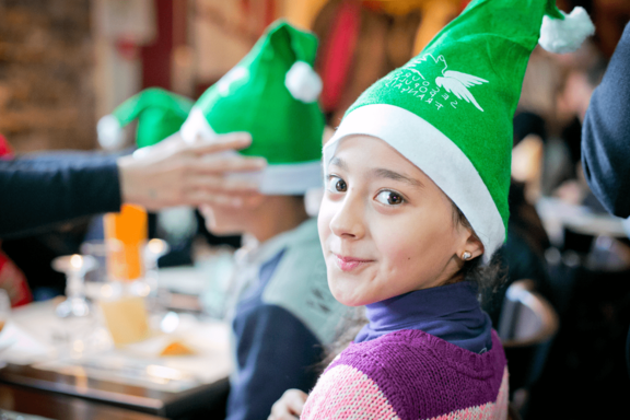 Peres noel verts Secours populaire