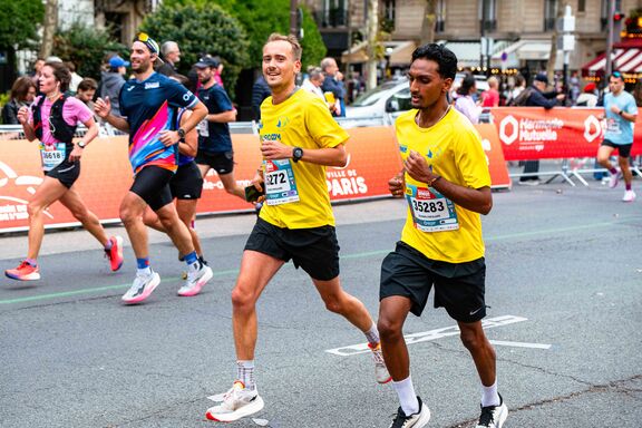 Coureurs solidaires du Secours populaire