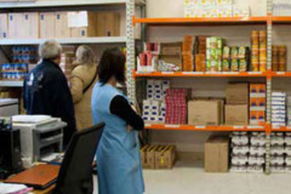 libre-service du Secours populaire