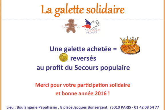 La galette solidaire