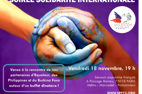 Soirée solidarité internationale