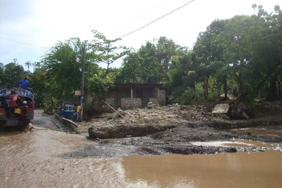 Etat des routes après le passage de l'ouragan