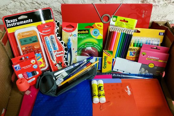 Kits de fournitures scolaires