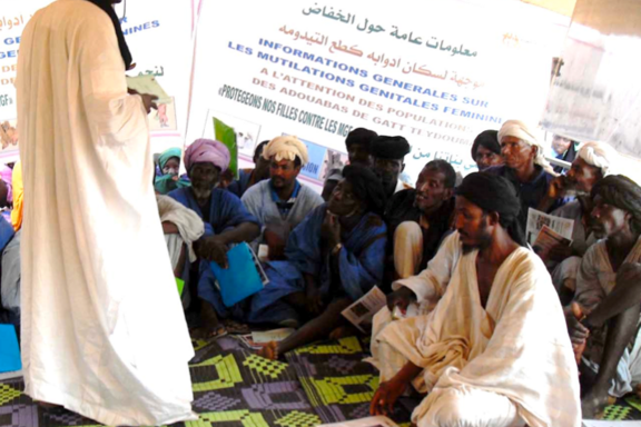 Une formation en Mauritanie.