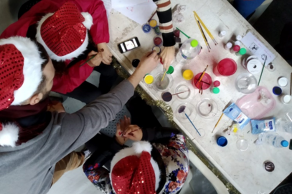 La Brigade des Pères Noël Verts à Samos