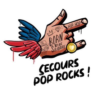 logo Secours pop rocks
