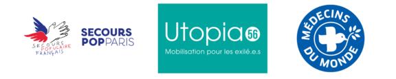 Secours populaire de Paris Utopia 56 Médecins du monde