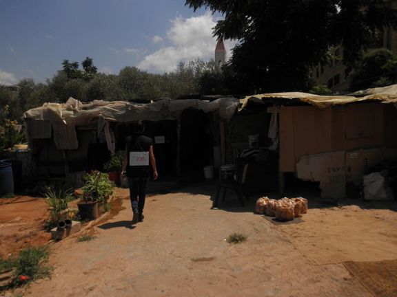 Le Secour spopulaire est venue en aide aux réfugiés syriens au Liban en leur distribuant des produits de premières nécessités