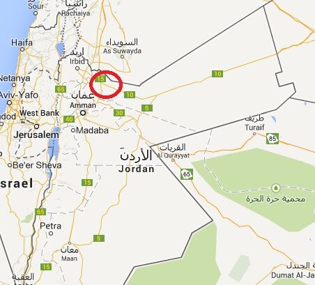 Situation du village de Zaatari, gouvernorat de Mafraq, Jordanie